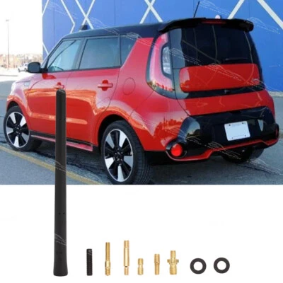 7" Short Car Roof Radio Antenna AM/FM Signal Aerial Mast For KIA Soul 2010-2019 - Image 1 of 4