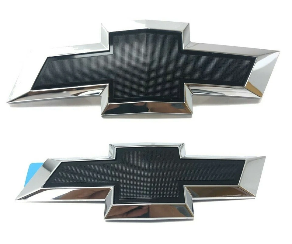 13-17 Chevrolet Traverse Front Grille and Endgate Black Bowtie Emblems 23213446 - Image 1 of 4