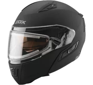 Zox Condor SVS Matte Black Modular Adult Snow Helmet w/ Electric Shield - Picture 1 of 1