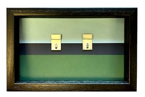 Royal Corps of Signals Medal Case. Black Frame - Picture 1 of 5