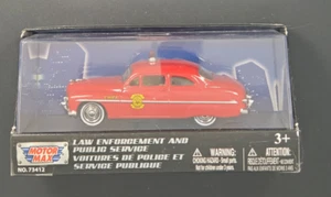 1949 Mercury Coupe Fire Chief Car Sealed 2013 Motor Max Red - Picture 1 of 6