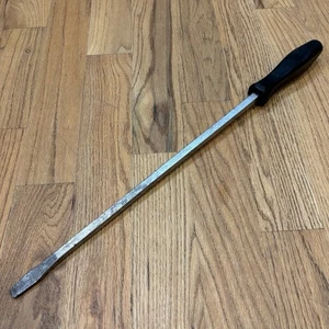 RARE Snap On SDD418 24” X 1/2” Flat Blade Screwdriver/ Pry Bar Black Hard Handle - Picture 1 of 17
