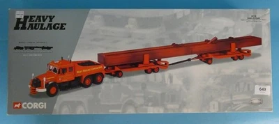 Corgi Heavy Haulage 1:50 18004 Scammell Contractor Dyson Crane Siddle C Cook - Image 1 of 4
