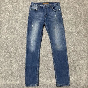 Joe's Jeans Boys Youth Size 18 Straight Jeans Medium Wash Blue - Picture 1 of 10