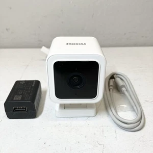 Roku Indoor Camera Surveillance Camera CS1000R Used - Picture 1 of 5