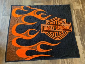 Manta polar Harley Davidson 46”x52” motociclista motocicleta - Imagen 1 de 8