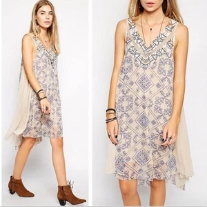 Free People Ancient Mystery Perlen Etuikleid Small - Bild 1 von 10