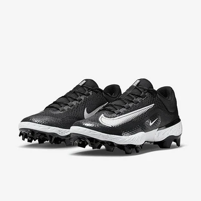 Botines de béisbol negros Nike Alpha Huarache Elite 4 MCS FD6221-003 para hombre talla 12 Foto 1 de 4
