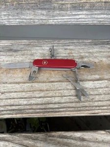 Victorinox Officier Suisse Vintage Fisherman Switzerland Knife Rostfrei - Picture 1 of 9