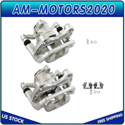 Par de pinzas de freno traseras con soporte para 2016 2017 18 19 20 21 22 2023 Mazda CX-5 Foto 1 de 4