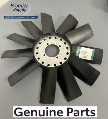 GENUINE RANGE ROVER CLASSIC LR DISCOVERY & DEFENDER PETROL RADIATOR FAN ERR3439 - Image 1 of 2