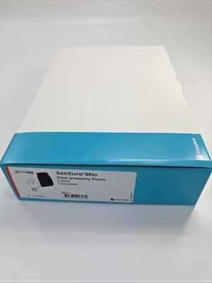 10 Coloplast 11498 SenSura® Mio Click Urostomy Pouches Transparent Exp 2027 - Image 1 of 4