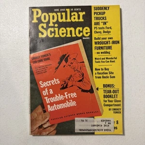 Popular Science Magazine June 1965 Volume 186 No. 6 Vintage - Picture 1 of 15