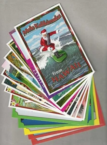 14 Hawaii Souvenir Post Cards Island Culture and Dole Plantation Information - Picture 1 of 15