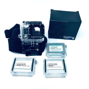 GoPro Stirnband Kabelbaumhalterung mit 3 BacPac Hintertür - Bild 1 von 12