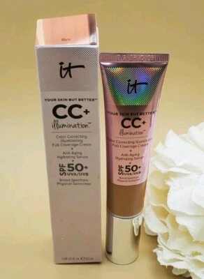 It Cosmetics Your Skin But Better CC Illumination Rich Exp2023 SPF50 1.08 Fl New - Image 1 of 2