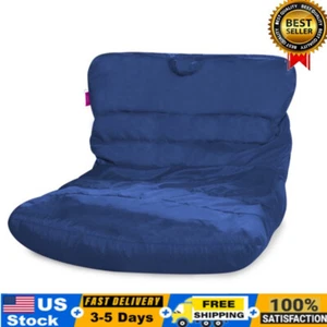3 ft Laguna Lounger Bean Bag Chair Highback Beanbag Living-room Beanbags Navy US - Picture 1 of 7
