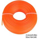 Reliable 2 4Mmx50m Round Nylon Line Cord For Stihl Trimmer/Brushcutter