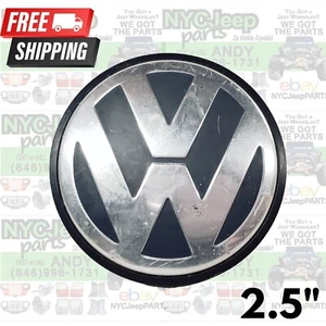 Volkswagen Jetta Passat Golf 2.5" VW Center Wheel Cap 3B7601171 - Picture 1 of 16