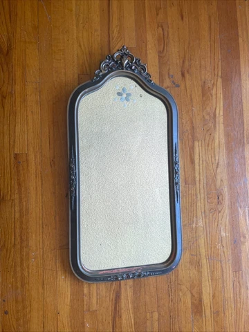 VINTAGE NURRE  WALL MIRROR w/ GESSO Cover