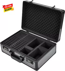 Estuche para tarjetas graduado con caja de almacenamiento de ranuras individuales, estuches para tarjetas coleccionables para deportes - Imagen 1 de 12