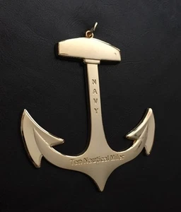 USN Marina CPO Jefe Barco Barco Ancla 10 Náutico Miler Gran Desafío Moneda Colgante - Imagen 1 de 7