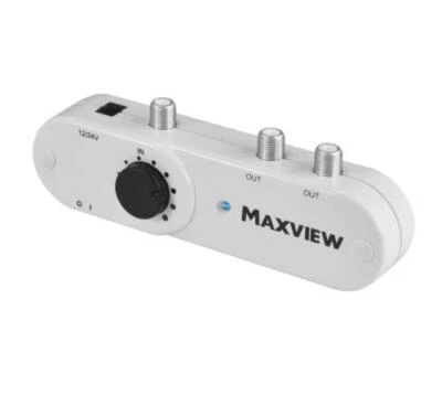 Maxview 1 Set Variable Gain Signal Booster 12V Caravan Motorhome Campervan Boat - Image 1 of 2