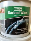 Barbed wire Galvanised Garden Barbed Wire - 1.7mm x 25m long on Reel in tub