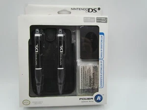 Nintendo DSi Essentials Kit PowerA (Black) (Nintendo DS) BRAND NEW - Picture 1 of 5