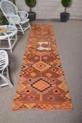 Современный ковер, винтажный ковер, ковер-дорожка 6x11 футов, классный ковер, килим, 2, турецкие ковры - Изображение 1 из 4