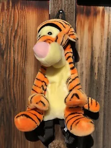 Vintage Disney Store Tigger Plüsch Rucksack Tasche Tragetasche - Tiger Winnie Puuh - Bild 1 von 6