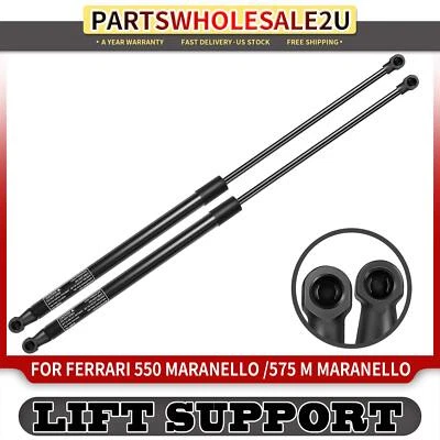 Juego de 2 soportes de elevación de maletero delantero para Ferrari 550 Maranello 575 M Maranello Foto 1 de 4