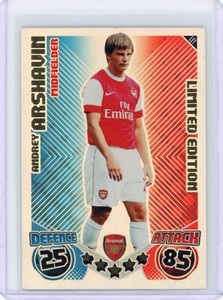 Match Attax Premier League 2010/2011 Andrey Arshavin Arsenal - Limited Edition