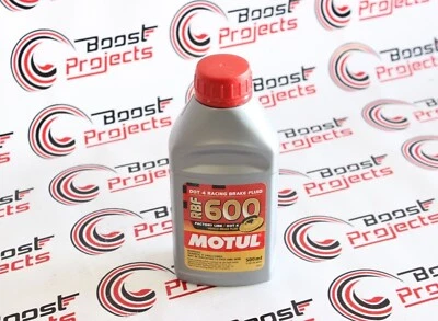 MOTUL RBF 600 FACTORY LINE DOT 4 SYNTHETIC RACING BRAKE FLUID 500 ML - Imagem 1 de 3