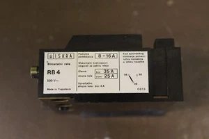ISKRA Relais thermisch Überstromrelais RB 4 8-16A #AS-K09 - Picture 1 of 4