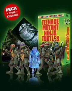 NECA TMNT 1990 Movie 35th Anniversary 7" 5 PACK - Spirit of Splinter - Picture 1 of 10