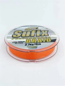 Sufix Performance Braid 0,10mm / 2,7kg / 275m Orange Geflochtene Schnur - Bild 1 von 4