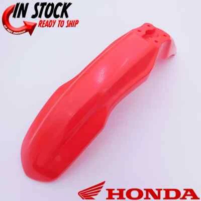 HONDA FRONT FENDER 2005-2014 CRF150F 2005-2014 CRF230F GENUINE OEM NEW  - Image 1 of 4