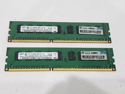 Samsung M391B5773CHO-CH9 1GB 1Rx8 PC3-10600E  Memory ×2= 2gb - Image 1 of 4