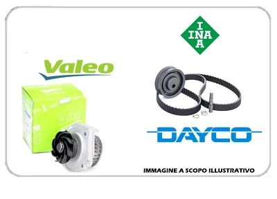 Kit cinghia distribuzione Fiat 600 seicento 1.1 1100 Ina con pompa acqua Valeo - Image 1 of 4