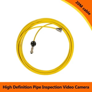 20m Inspection Wire Fiberglass Replacement Cable for 23mm Pipe Inspection Camera - Picture 1 of 3