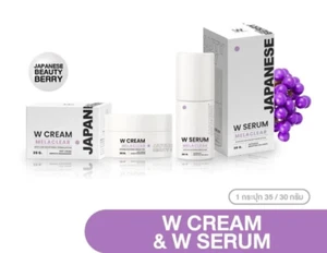 Wink White W Siero + W Crema Melacleare Senza Macchie Schiarente Riduce Macchie Scure SET - Foto 1 di 12