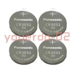 4 PC New Box Panasonic CR3032 3V button battery Car key Fast delivery - Picture 1 of 6