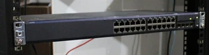 Juniper EX 2200 EX2200-24T Gigabit Network Switch 1Gb JunOS 12.3R12-S21 - Picture 1 of 2