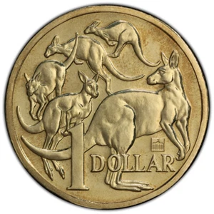 Australia 2018 un dólar Elizabeth II (Brandenburg Gate Privy) - PCGS como nuevo 67 ( - Imagen 1 de 3