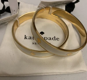 Neu mit Etikett Kate Spade Locher Spaten cremefarben Armband Armreif - Bild 1 von 3