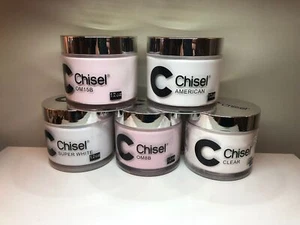 Polvo acrílico para inmersión de cincel 12 oz - sólido 71, OM8B, OM15B, OM18B, ROSA, BLANCO - Imagen 1 de 11