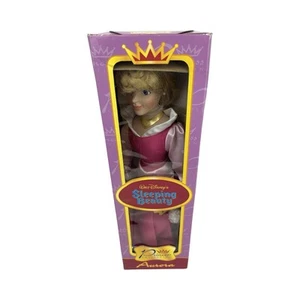 Walt Disney Sleeping Beauty 16” Aurora Princess Collection Porcelain Doll NEW - Picture 1 of 8