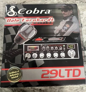 Cobra Dale Earnhardt Edition 29 LTD CB Radio NIB New In Box 40 Channels - Zdjęcie 1 z 9