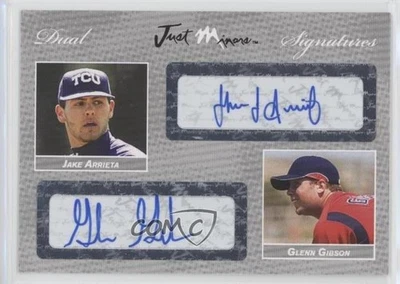 2008 Just Minors Silver Edition /25 Jake Arrieta Glenn Gibson #DSS08.005 Auto - Image 1 of 2
